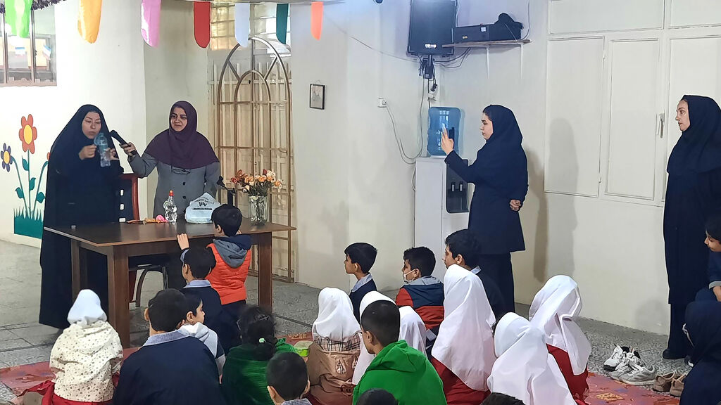 پیوند قصه و علم در مدرسه استثنایی شهید بابایی تنکابن