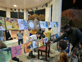 بچه های شهرک امام خمینی(ره) میزبان کتابخانه سیار شهری کانون بوشهر شدند