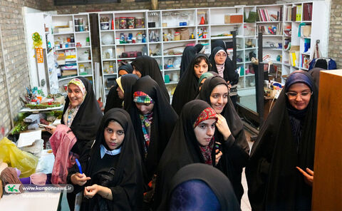 حضور دانشجویان دانشگاه هنر درکانون از تماشای انیمیشن تا آشنایی با فرایند تولید