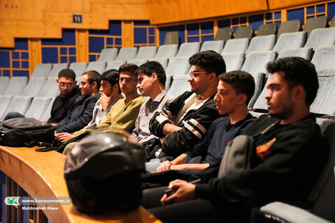 حضور دانشجویان دانشگاه هنر درکانون از تماشای انیمیشن تا آشنایی با فرایند تولید