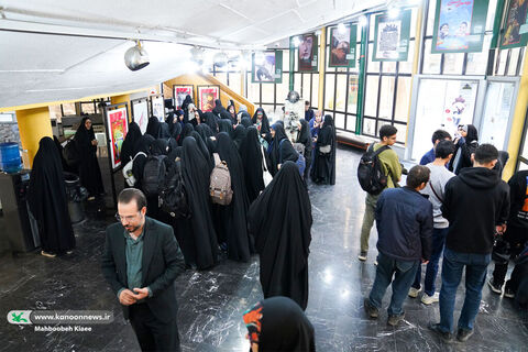 حضور دانشجویان دانشگاه هنر درکانون از تماشای انیمیشن تا آشنایی با فرایند تولید