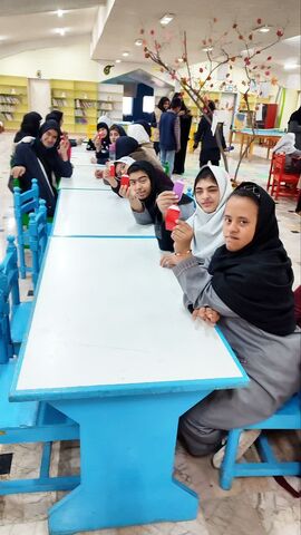 گزارش تصویری بازدید مدرسه استثنایی «ولایت» از مرکز فرهنگی فریمان