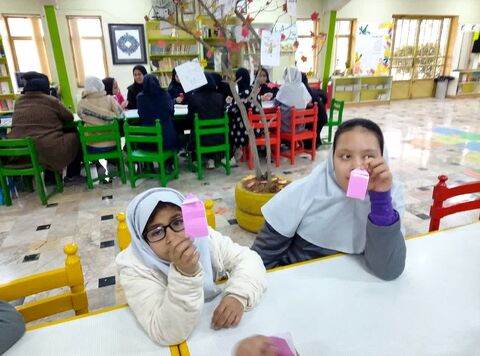 گزارش تصویری بازدید مدرسه استثنایی «ولایت» از مرکز فرهنگی فریمان