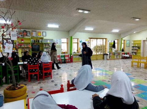 گزارش تصویری بازدید مدرسه استثنایی «ولایت» از مرکز فرهنگی فریمان