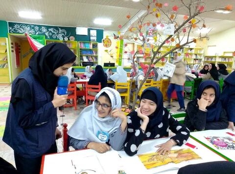 گزارش تصویری بازدید مدرسه استثنایی «ولایت» از مرکز فرهنگی فریمان