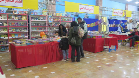 گزارش تصویری برگزاری چهارمین نمایشگاه تخصصی کتاب کودک و نوجوان به همت کانون استان قزوین