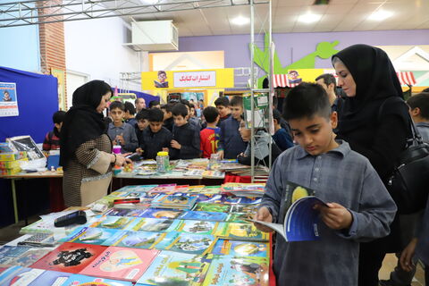 گزارش تصویری برگزاری چهارمین نمایشگاه تخصصی کتاب کودک و نوجوان به همت کانون استان قزوین