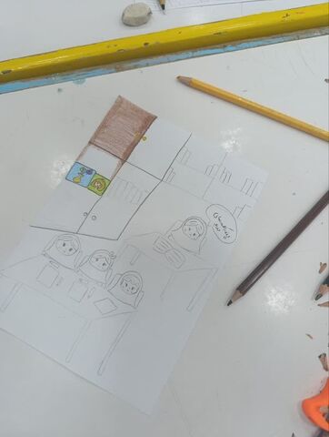 بازدید دانش آموزان مدرسه دخترانه شاهد ازمرکز حاجی آباد