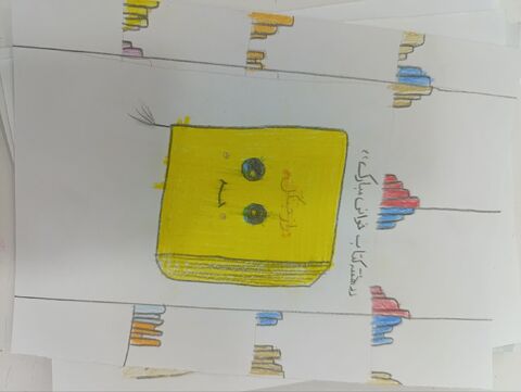 بازدید دانش آموزان مدرسه دخترانه شاهد ازمرکز حاجی آباد