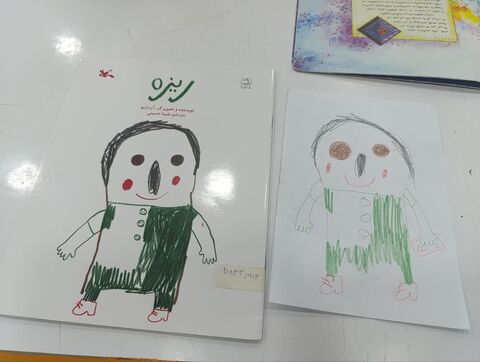 بازدید دانش آموزان مدرسه دخترانه شاهد ازمرکز حاجی آباد