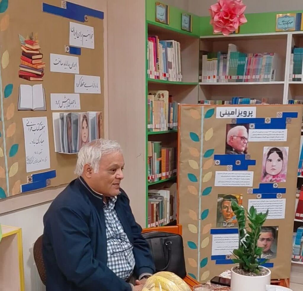 «نوجوانان مرکز ۳۱ در هفته کتابخوانی با پرویز امینی به دنیای نویسندگی قدم گذاشتند»