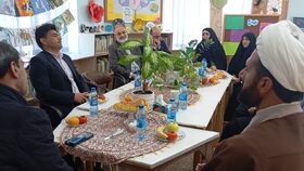بازدید معاون تولید کانون پرورش فکری از مرکز فرهنگی و ‌هنری بیارجمند
