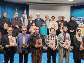 مراسم تقدیر از کودکان و نوجوانان کتاب‌خوان در کتابخانه امام خامنه‌ای (مدظله العالی) شهر سنندج