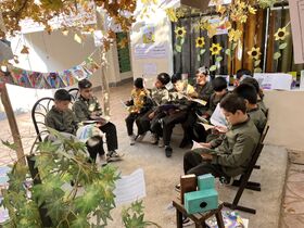 یک روز با عطر کتاب؛ روایت تصویری از جشن هفته کتاب در مراکز کانون خراسان شمالی(3)