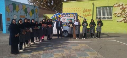 کتابخانه سیار روستایی کانون پرورش فکری کودکان و نوجوانان استان البرز در «هفته کتاب و کتابخوانی»