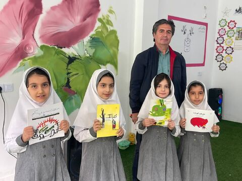 کتابخانه سیار روستایی کانون پرورش فکری کودکان و نوجوانان استان البرز در «هفته کتاب و کتابخوانی»