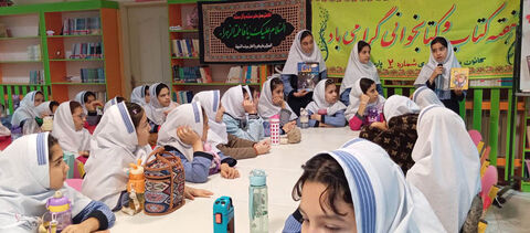 برنامه‌های گرامیداشت سی و سومین دوره هفته کتاب در مراکز کانون استان اردبیل (۲)