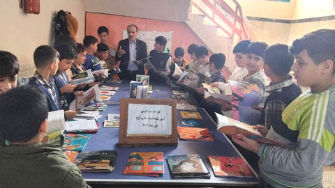 برنامه‌های گرامیداشت سی و سومین دوره هفته کتاب در مراکز کانون استان اردبیل (۲)