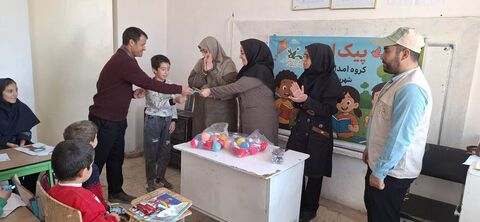 مناطق کم‌برخوردار اردبیل میزبان کاروان «پیک امید» در هفته کتاب