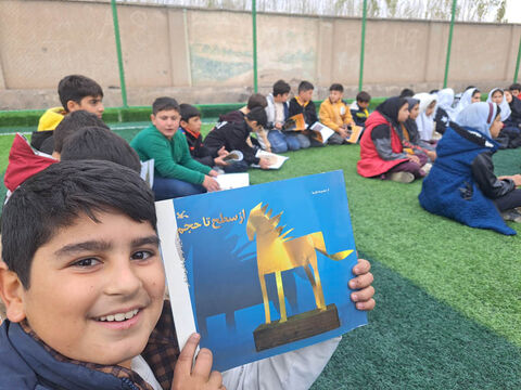 مناطق کم‌برخوردار اردبیل میزبان کاروان «پیک امید» در هفته کتاب