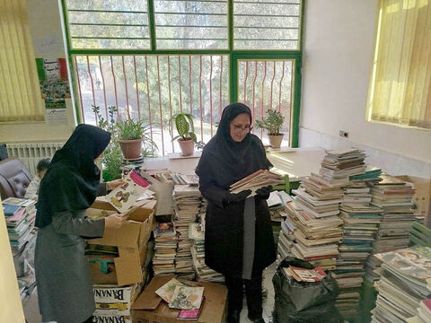 مناطق کم‌برخوردار اردبیل میزبان کاروان «پیک امید» در هفته کتاب