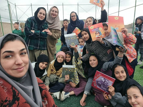 مناطق کم‌برخوردار اردبیل میزبان کاروان «پیک امید» در هفته کتاب