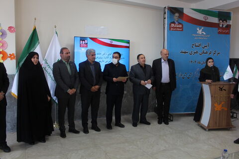 آیین افتتاح مرکز کانون پرورش فکری کودکان و نوجوانان استان آذربایجان شرقی در شهر جدید سهند