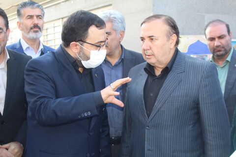 آیین افتتاح مرکز کانون پرورش فکری کودکان و نوجوانان استان آذربایجان شرقی در شهر جدید سهند