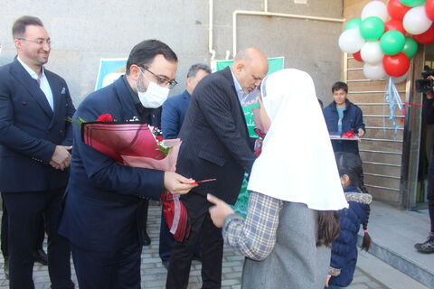 آیین افتتاح مرکز کانون پرورش فکری کودکان و نوجوانان استان آذربایجان شرقی در شهر جدید سهند