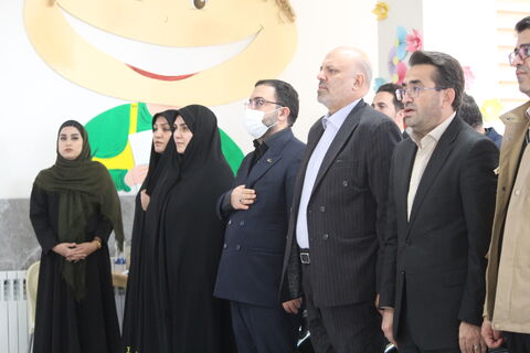 آیین افتتاح مرکز کانون پرورش فکری کودکان و نوجوانان استان آذربایجان شرقی در شهر جدید سهند