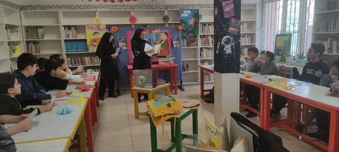 هفته کتاب و کتاب خوانی در مراکز کانون پرورش فکری کودکان و نوجوانان استان آذربایجان غربی