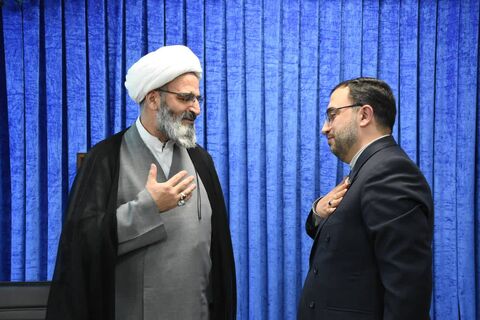 دیدار مدیرعامل کانون و نماینده ولی فقیه در سمنان