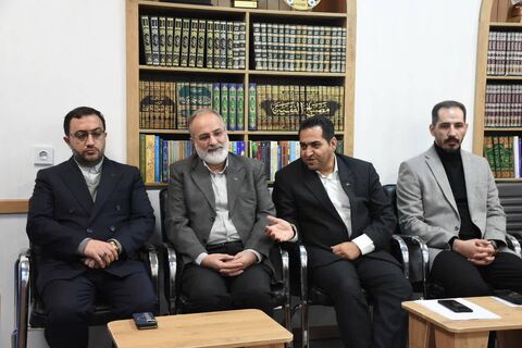 دیدار مدیرعامل کانون و نماینده ولی فقیه در سمنان