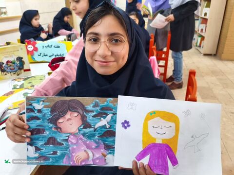 کارگاه تصویرسازی «کتاب خیال‌انگیز من» در مرکز ماهشهر