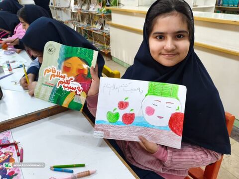 کارگاه تصویرسازی «کتاب خیال‌انگیز من» در مرکز ماهشهر