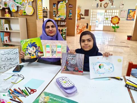 کارگاه تصویرسازی «کتاب خیال‌انگیز من» در مرکز ماهشهر