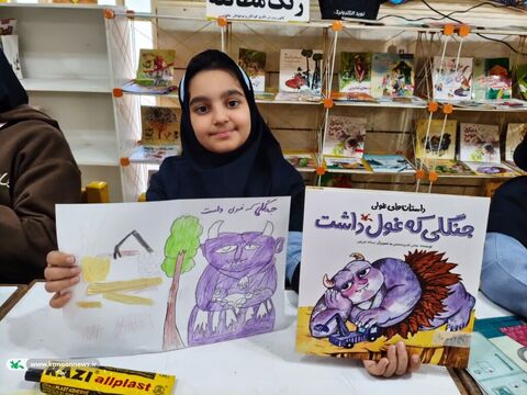 کارگاه تصویرسازی «کتاب خیال‌انگیز من» در مرکز ماهشهر