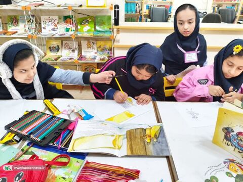 کارگاه تصویرسازی «کتاب خیال‌انگیز من» در مرکز ماهشهر