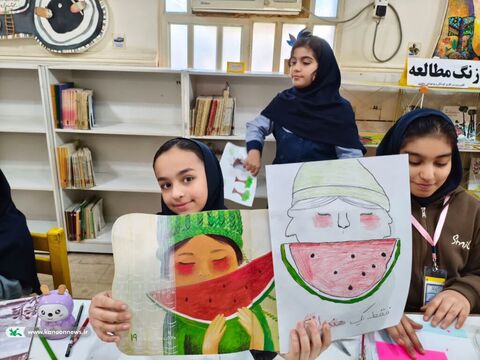 کارگاه تصویرسازی «کتاب خیال‌انگیز من» در مرکز ماهشهر