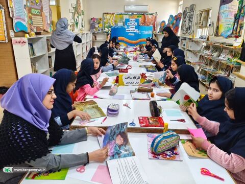 کارگاه تصویرسازی «کتاب خیال‌انگیز من» در مرکز ماهشهر