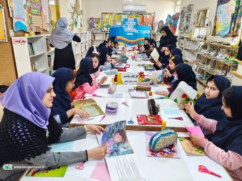 کارگاه تصویرسازی «کتاب خیال‌انگیز من» در مرکز ماهشهر