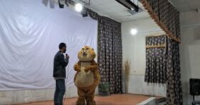 کلیپ اکران ویژه انیمیشن «یـوز» در مرکز کنگاور