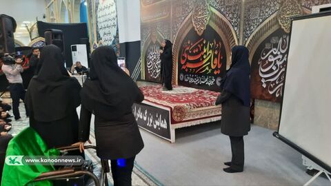 حضور فعال اعضای کانون مسجدسلیمان در همایش «مادر و دختران فاطمی»