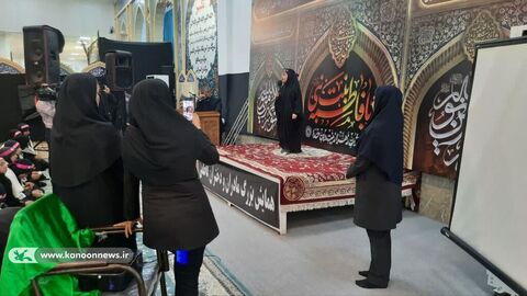 حضور فعال اعضای کانون مسجدسلیمان در همایش «مادر و دختران فاطمی»