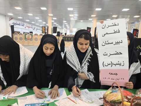 حضور فعال اعضای کانون مسجدسلیمان در همایش «مادر و دختران فاطمی»