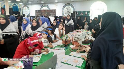 حضور فعال اعضای کانون مسجدسلیمان در همایش «مادر و دختران فاطمی»