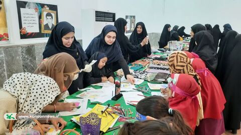حضور فعال اعضای کانون مسجدسلیمان در همایش «مادر و دختران فاطمی»