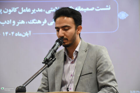 نشست با اهالی فرهنگ و هنر،مدیرعامل.سمنان