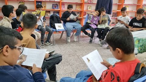 کرمانشاه.  ویژه‌برنامه کتابخوانی