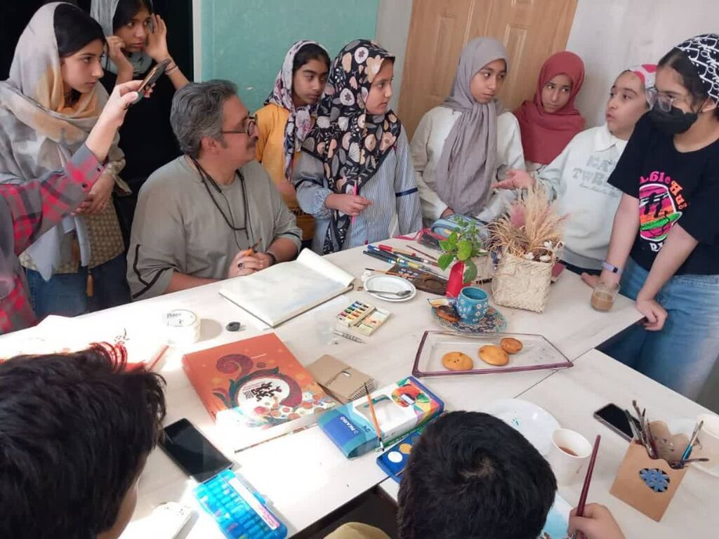 برگزاری نشست تخصصی «تصویرگری کتاب» با حضور امیر غفارزاده در کانون هرمزگان